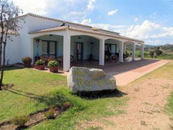 entrance of the resort baja cea in barisardo