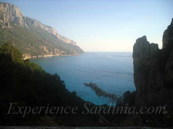 the coast of baunei in sardinia italy