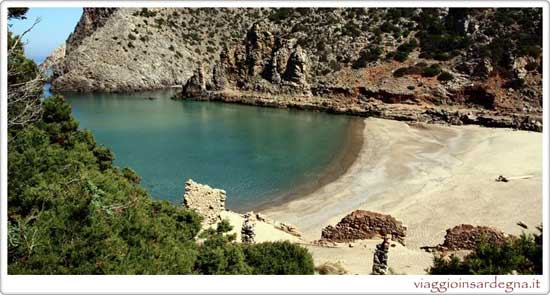 The Cala Domestica Beach Buggerru