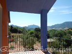 panoramic view from a country home veranda cardedu