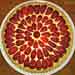 pastry cream tart with strawberries