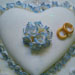 italian heart shaped wedding cake