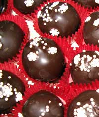 chocolate almond balls