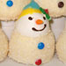 meringue snowmen  cookies