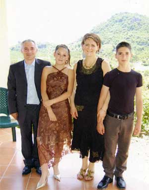 my family photo in sardinia