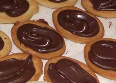 cookies with nutella filling