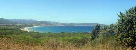 View Of Siniscola From La Torre At Santa Lucia