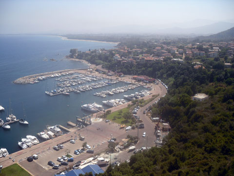 Tourist Harbor  In Santa Maria Navarrese