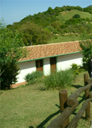 the accomodation building at the argriturism