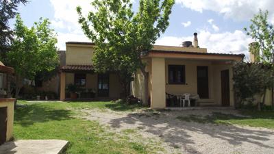 View of the front entrance to the two Sardinia Apartments