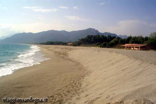 Foddini Beach That Faces These Two Cardedu Resorts