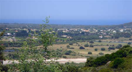 View of the Valley From the Agriturisum S'Omueccia