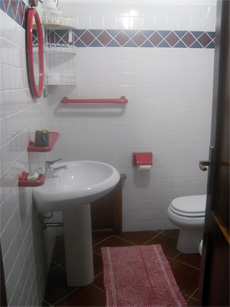 the bathroom in the villa residence