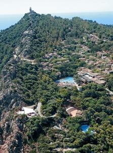 aerial view of the monti turri park