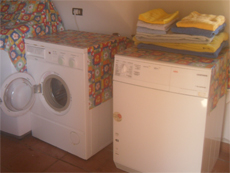 washing machine and dryer  at the villa residence