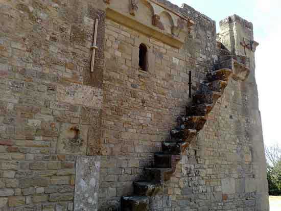 Church of Santa Maria di Sibiola (Serdiana, CA) italy