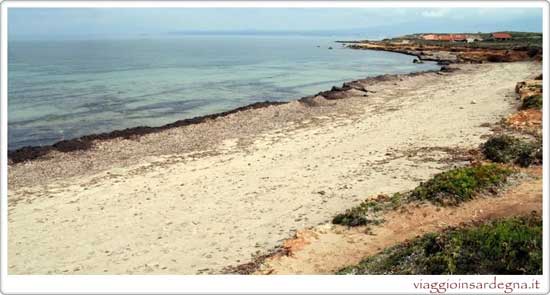 The Sa Cratsu Beach in medio campidano