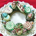 christmas wreath cookies