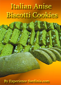 traditional italian anise biscotti cookies