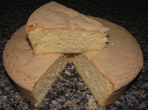 a basic sponge cake