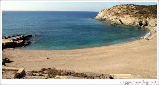 The Cala della Frana Beach In Sassari