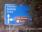 view of the village of cala gonone sardinia