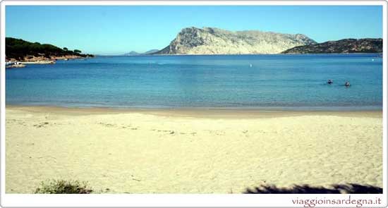 Picture of the Cala Suaraccia beach in medio campidano