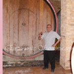 my dad tasting cannonoau di sardegna wine