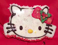 christmas kitty cookies