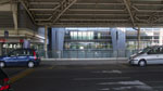 entrance to departures at cagliari airport