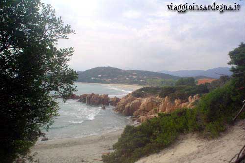 The Foxi Manna Beach In The Marina of Tertenia