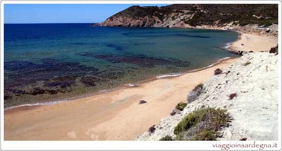 Picture of the Funtanazza Beach In medio campidano