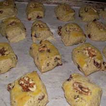 half baked walnut cookies