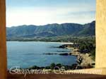 vew of the marina of tertenia in sardinia italy 