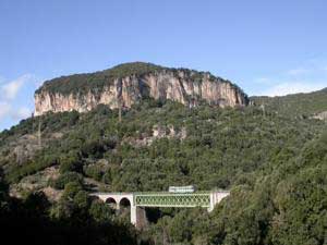 the train bridge near niala in oglisatra