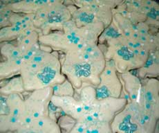 christmas angel cookies