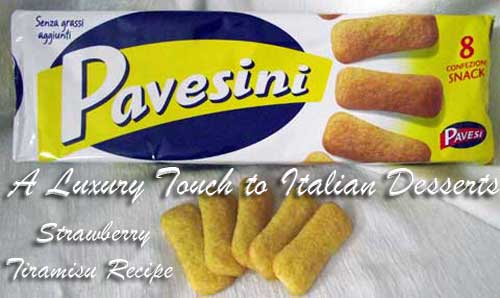 italian pavesini biscuits