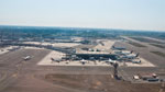 view of rome fiumicino airport 