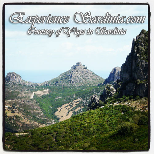 the sardinia mountains of ogliastra