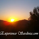 the beautiful sunrise in sardinia italy