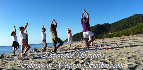 yoga retresta in sardinia italy