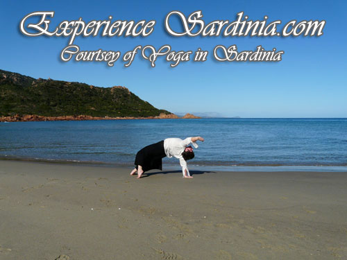 yoga in sardinia with alex