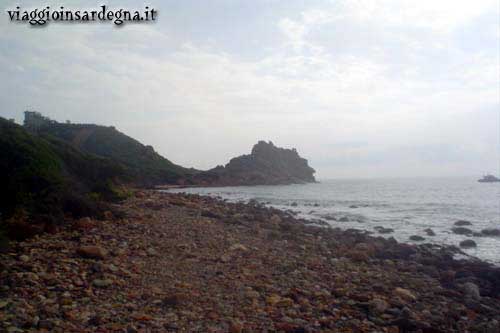 Cape Sferracavallo in the Marina di Tertenia