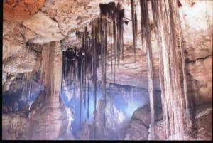 inside the showcaves of su marmuri in ulassai