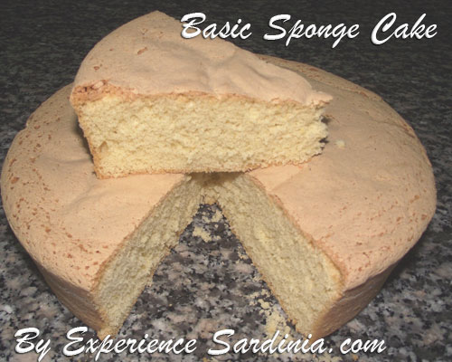 simple homemade sponge cake