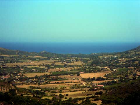 The Sarrala Plains Facing the Marina di Tertenia